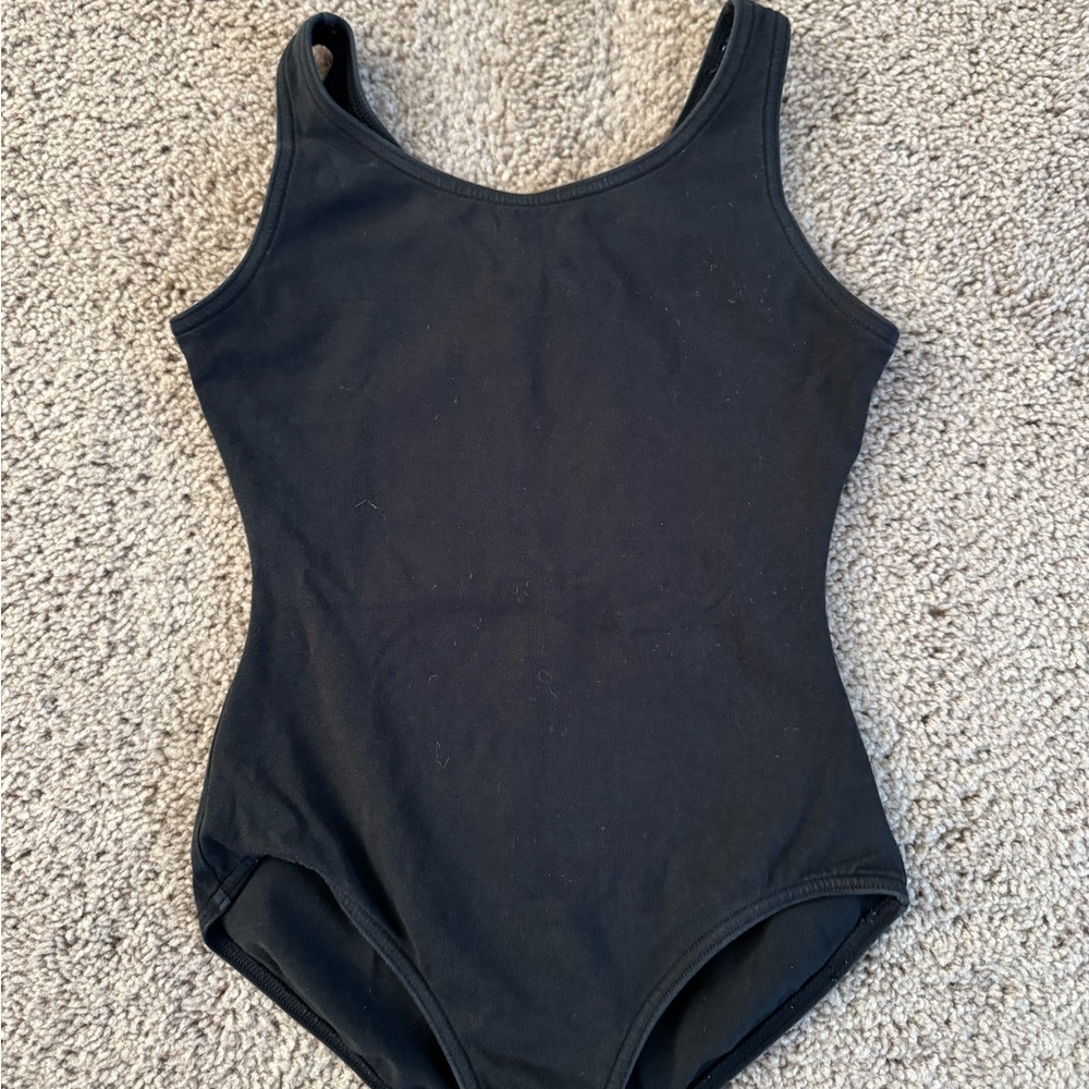 Black Sleeveless Bodysuit